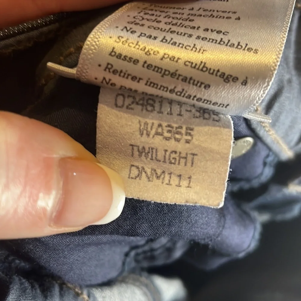 PAIGE Skyline Skinny Jeans in Twilight Wash Size 27‎ EUC